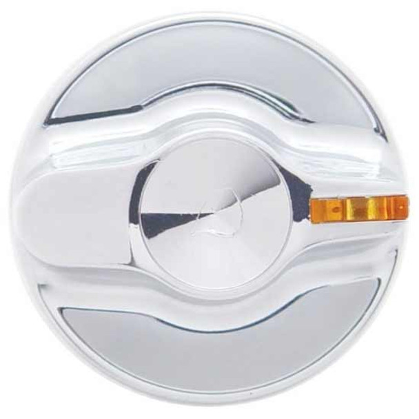 Chrome Signature AC Control Knob With Indent  For Kenworth