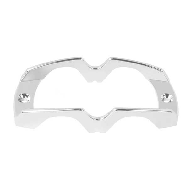 5.5 X 2.25 Inch Chrome Lens Guard- For Tiger Eye Marker Light