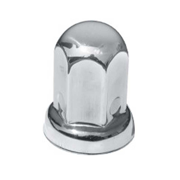 33 MM X 2-9/16 Inch Stainless Steel Lug Nut Cover W/ Flange