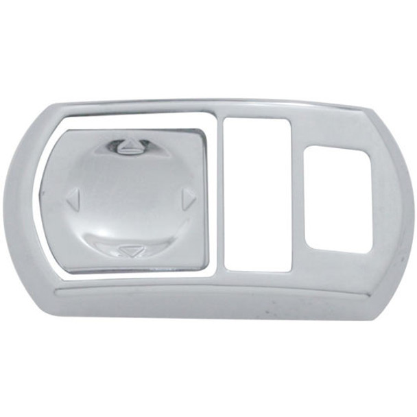 Chrome Rear View Mirror Switch Cover Driver Side For Kenworth -