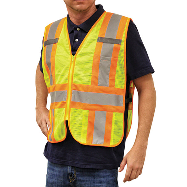 Large Adjustable Safety Vest