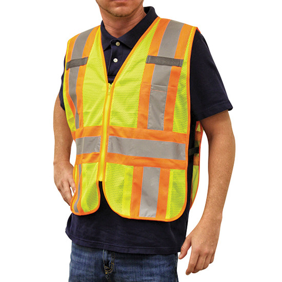 2XL Adjustable Safety Vest