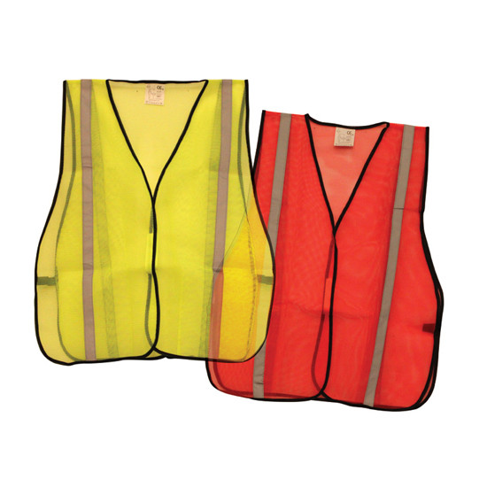 Mesh Safety Vest- Lime Green