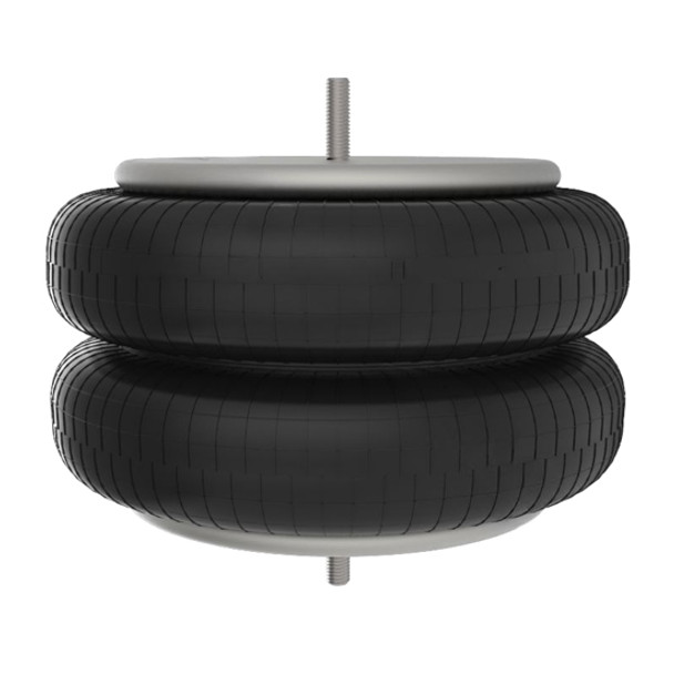 Fruehauf Suspension Double Convoluted Air Spring Replaces 64499, FD330-22471, W01-358-7183, UCA-0112, UCA-0112-B, 2B12-412, 554795C1, SC2019, 57007183, 1003587183C, AS214-7183 Fruehauf Suspension Double Convoluted Air Spring Replaces 64499, FD330-22471, W01-358-7183, UCA-0112, UCA-0112-B, 2B12-412, 554795C1, SC2019, 57007183, 1003587183C, AS214-7183