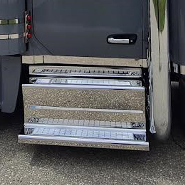 Stainless Steel DPF Slip Cover -1 Piece Fits Peterbilt 589