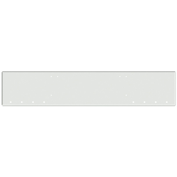 Valley Chrome 18 Inch Chrome American Eagle Boxed End Bumper W/ 8 Round 3/4 Inch Light Holes Fits Freightliner Classic 120, XL