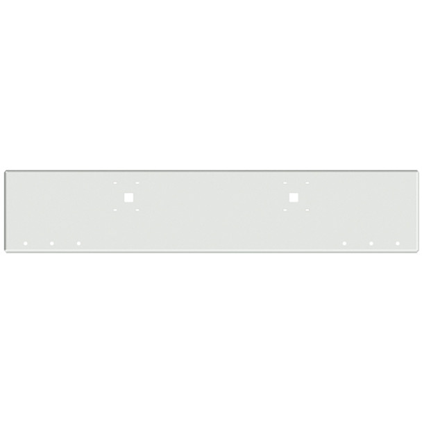 Valley Chrome 18 Inch Chrome Texas Boxed End Bumper W/ Tow, 6 Round 3/4” In Face & 1 Round 3/4 Inch Each End Light Holes Fits International 9900I, 9900I