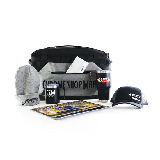 Chrome Shop Mafia Cooler Bag Merch Gift Set W/ White Decal