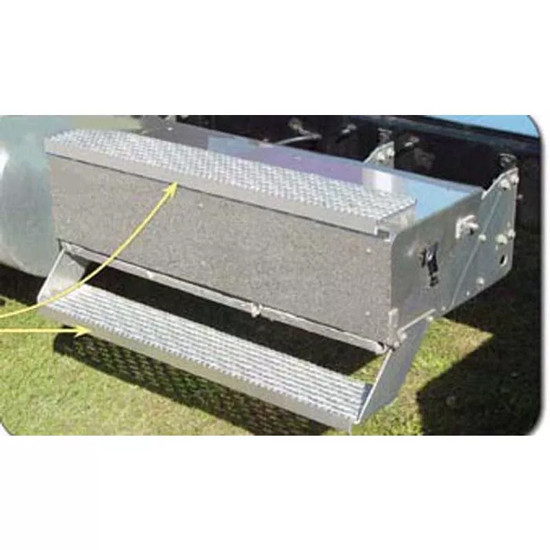 1.63 X 46.25 Inch Stainless Steel Step Trim For International