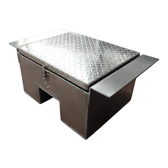 18 X 13 X 23 Inch Aluminum In- Frame Battery Box W/ Latch