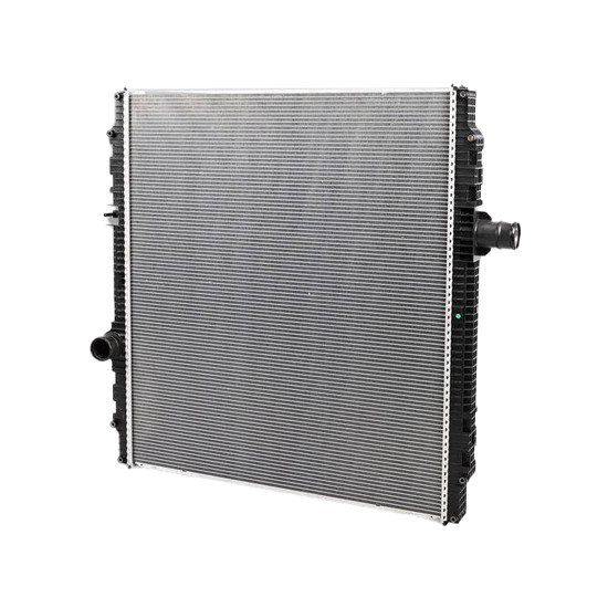 BESTfit 34 X 38.875 X 2 Inch Plastic/ Aluminum Radiator W/ Out Frame & Oil Cooler For Peterbilt & Kenworth