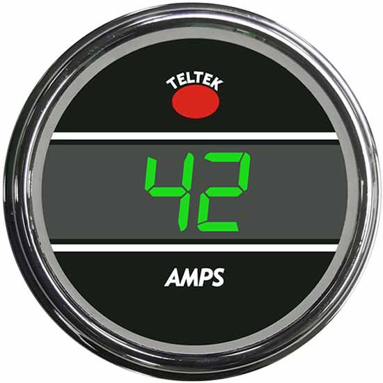 Digital Rear Drive Axle Temperature Smart Gauge With Green Display For Kenworth And Peterbilt 2006-Newer
