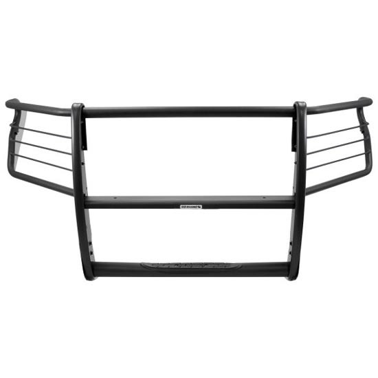 Go Rhino 3100 Series Black Stepguard Grille Guard With Brush Guards
