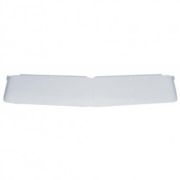 Stainless Steel 12 Inch Drop Windshield Visor For Kenworth W900B, W900L W/ Curved Windshield
