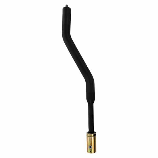 Realwheels Black Powder Coated Stainless Steel Carb Lever Shifter Assembly For Peterbilt 589