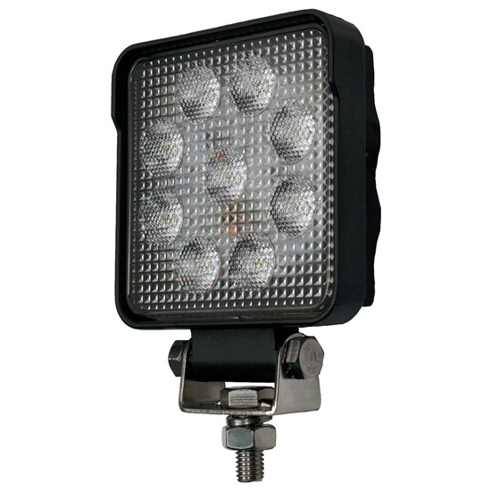 Low Profile Square Led Work Light- 1350 Lumen