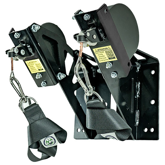 Ez Claw Versa Mount 4-In-1 Wrapped And Hydraulic Line Saver Kit With Sling For 4 In 1 Lines, 30 And 40 Lb Tensioner