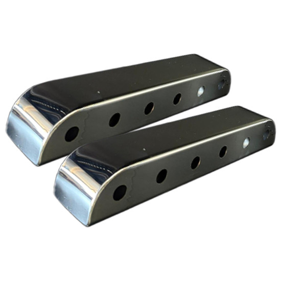 4 Inch Stainless Steel Air Cleaner Light Panel With 12 Mini 3/ Light Holes For Kenworth T880, W990 And Peterbilt 579