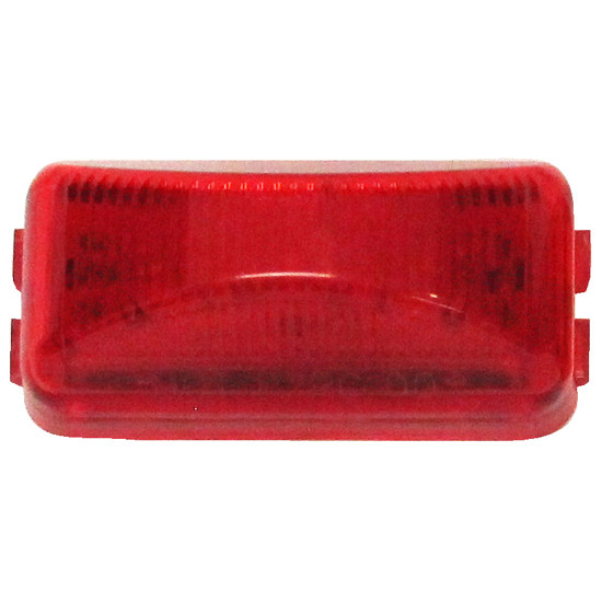 2 Diode Clearance Side Marker Light- Red Led/ Red Lens