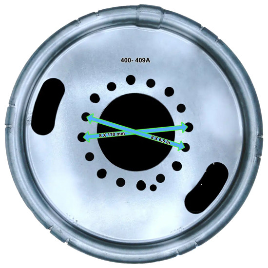 16 Inch Trailer Dual Wheel Balancer Set- 9/ Studs For 16.5- 17 Inch Wheel