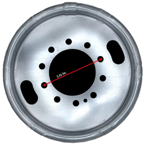 16 Inch Light Duty Steer Wheel Balancer Set- 9/ Studs For Ford Super Duty With 16 Inch Wheel