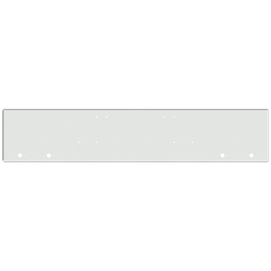 18 Inch Chrome Texas Boxed End Bumper With 4 M1 Millennium Holes For Freightliner