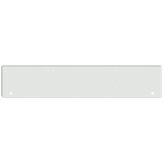 20 Inch Chrome Texas Boxed End Bumper With 2 M3 - P3 Light Holes For Freightliner Coronado New Style, 122 Sd SFA