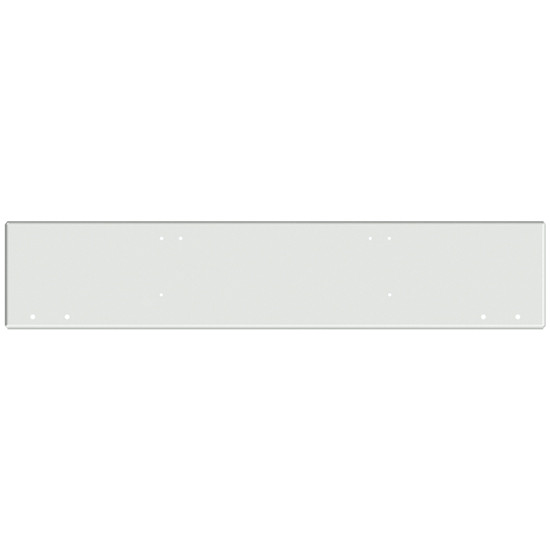 20 Inch Chrome Texas Boxed End Bumper With 4 Rnd 3/4 Inch Light Holes For Freightliner Coronado New Style, 122 Sd SFA