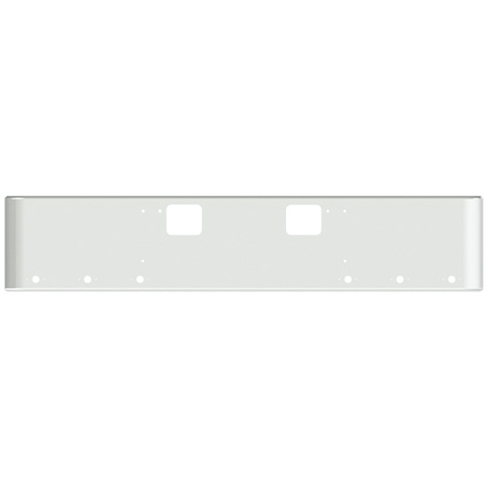 20 Inch Chrome Steel Texas Bumper With O Lights For Freightliner Coronado And 122Sd SFA 2010-Current