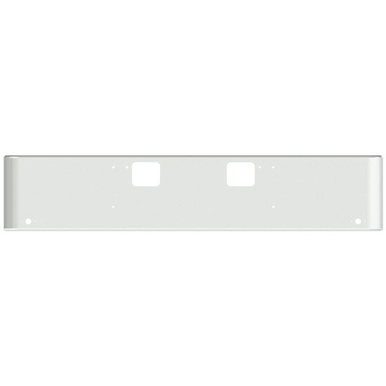 22 Inch Chrome Steel Texas Bumper With O Lights For Freightliner Coronado And 122Sd SFA 2010-Current