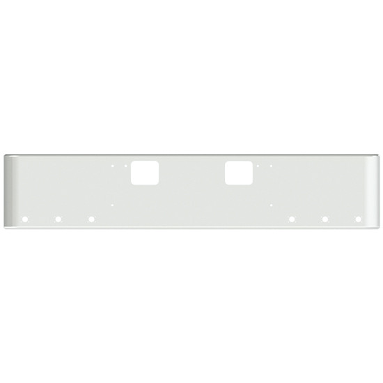 22 Inch Chrome Steel Texas Bumper With O Lights For Freightliner Coronado And 122Sd SFA 2010-Current