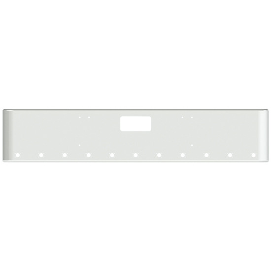 22 Inch Chrome Steel Texas Bumper With O Lights For Freightliner Coronado And 122Sd SFA 2010-Current