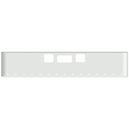 18 Inch Chrome Steel Texas Bumper With O Lights For Freightliner Coronado And 122Sd SFA 2010-Current