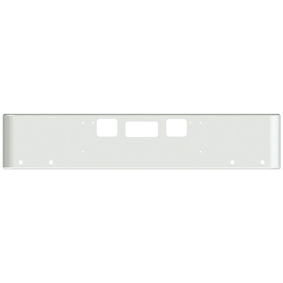 18 Inch Chrome Steel Texas Bumper With O Lights For Freightliner Coronado And 122Sd SFA 2010-Current