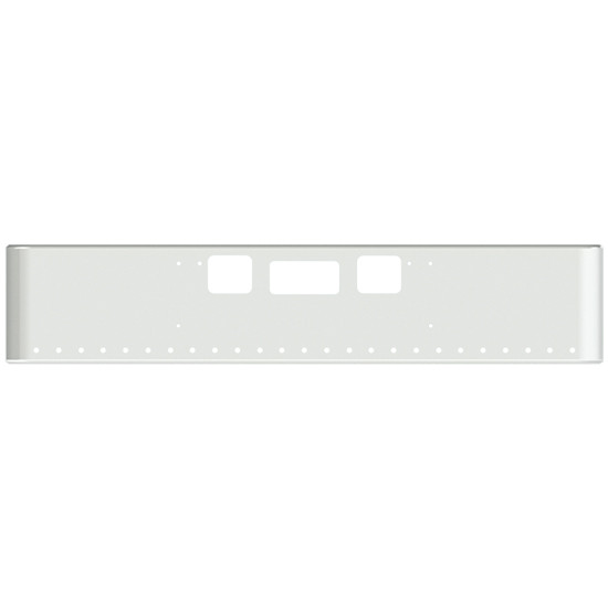 20 Inch Chrome Steel Texas Bumper With O Lights For Freightliner Coronado And 122Sd SFA 2010-Current