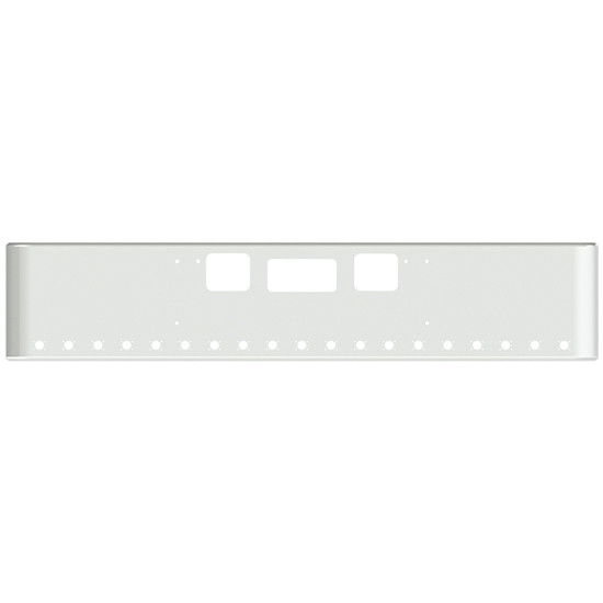 22 Inch Chrome Steel Texas Bumper With O Lights For Freightliner Coronado And 122Sd SFA 2010-Current