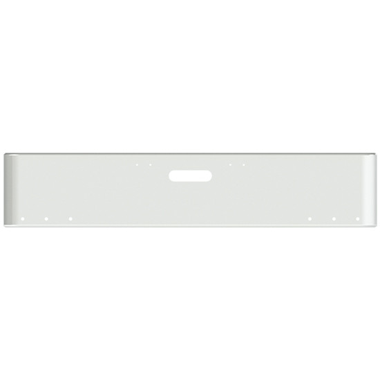 20 Inch Chrome-Plated Steel Rolled End Texas Bumper Kit With Mounting Holes, And 6 Round 3/4 Inch Light Holes For Freightliner