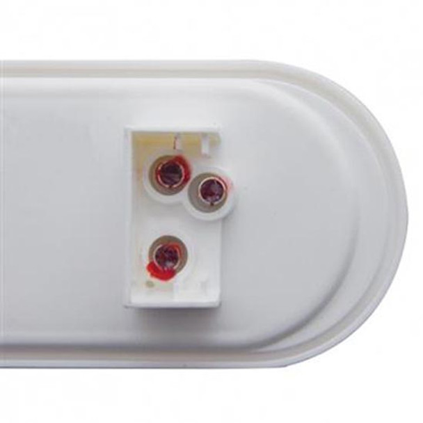 40 LED Oval Turn Signal Light - Amber LED /Amber Lens