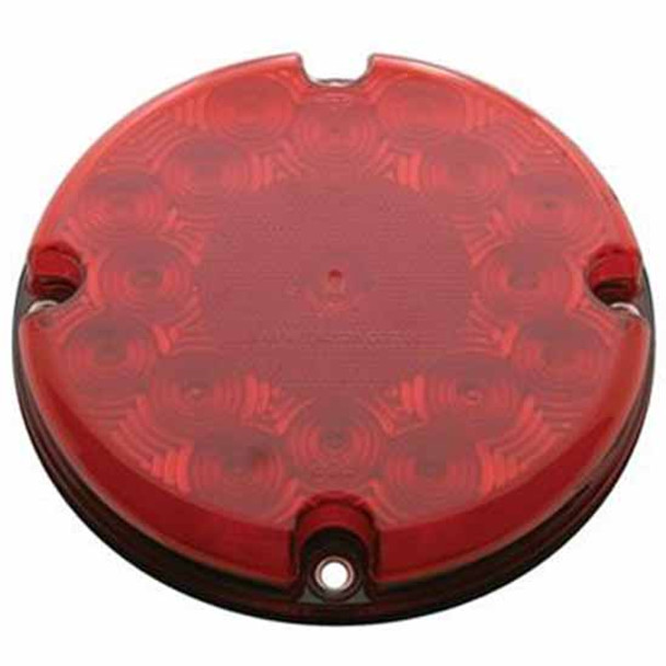Turn Signal Light W/ 17 - 7 Inch Red LED & Red Lens