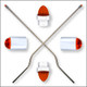 Semi-Truck Bumper Guides Universal