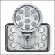International 8600 TranStar Driving Lights