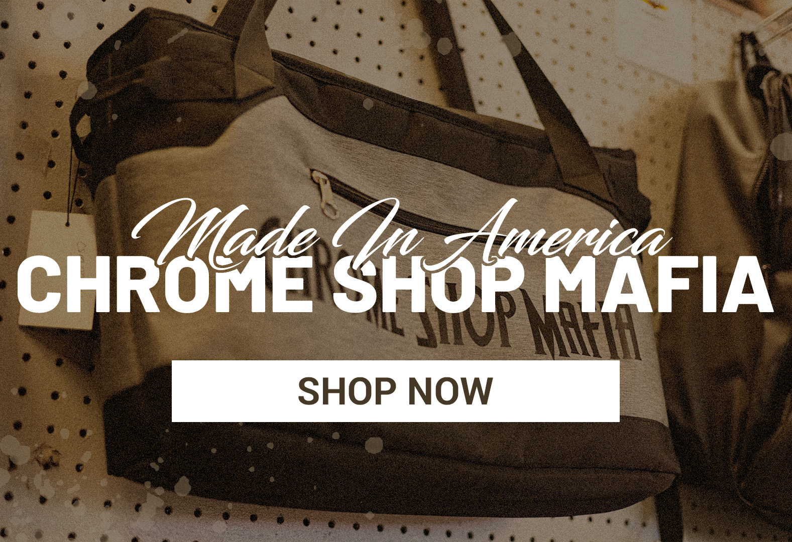 American-made Chrome Shop Mafia semi-truck chrome accessories and SIG bars