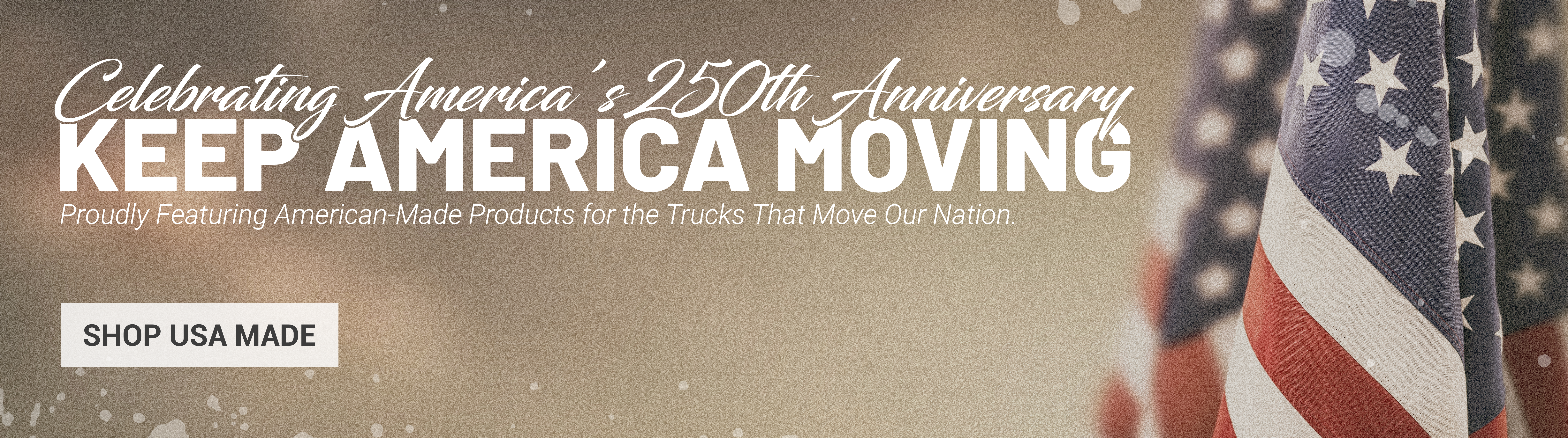 Elite Truck Accessories celebrates America’s 250th Anniversary with American-made semi-truck chrome, lighting, and collision parts