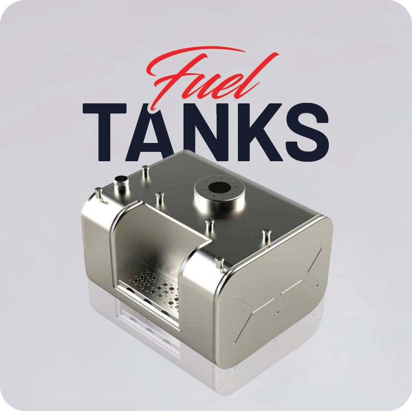 Shop by category for semi-truck fuel tanks and aftermarket fuel tank accessories at Elite Truck Accessories