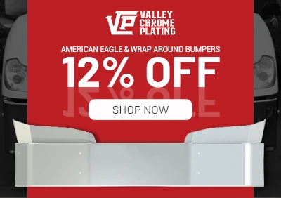 Monthly steals and deals banner featuring discounted semi-truck parts and accessories at Elite Truck Accessories