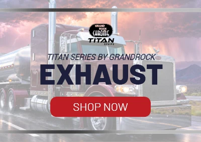Monthly steals and deals banner featuring discounted semi-truck parts and accessories at Elite Truck Accessories