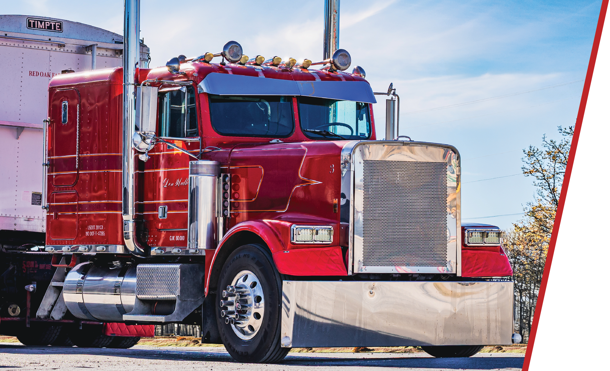 Elite Truck Accessories collision parts and chrome experts in Dallas, Texas offering quality semi-truck parts, top-rated service, and fast customer support