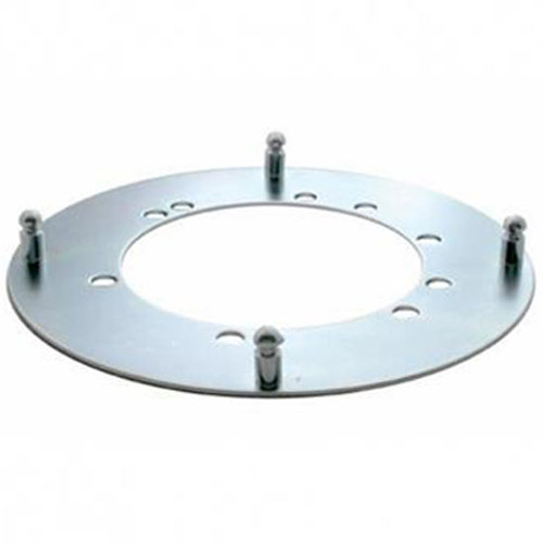 Metal Trailer Hub Cap Mounting Bracket For 8 Inch Rear Hub Cap On