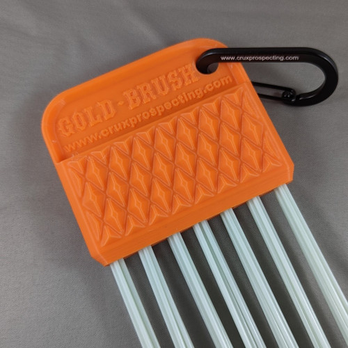 crux prospecting bedrock gold brush orange