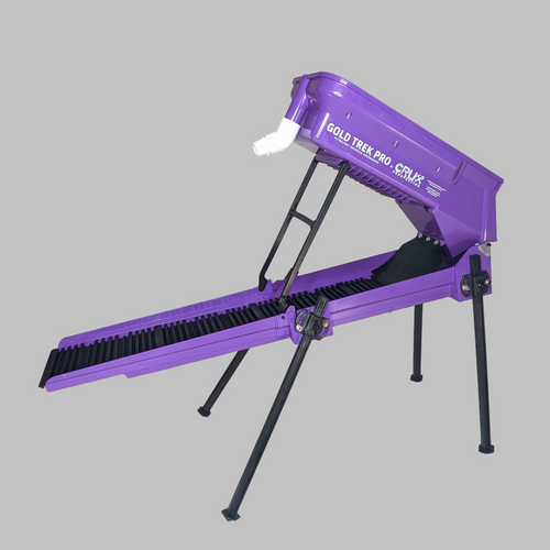 gold trek pro backpack highbanker generation 5 royal purple full view